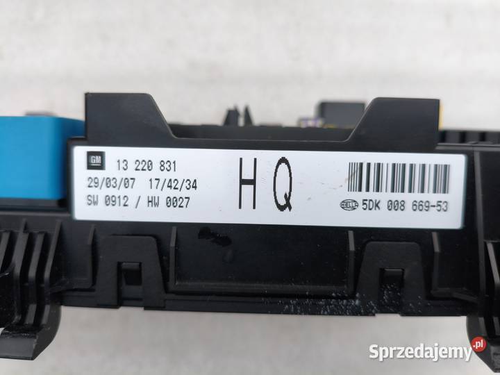 Sterownik Silnika Opel Zafira B 18 16v Z18XER osobowe Wyszków sprzedam