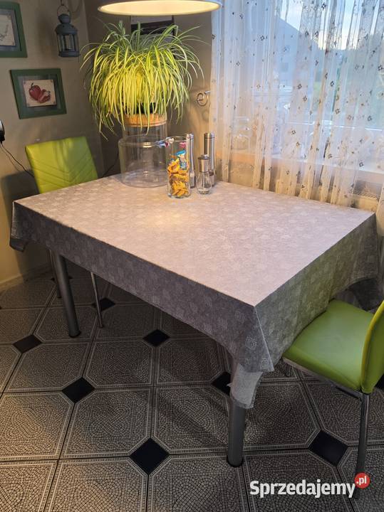 Biurko stół IKEA blat biały z szarymi nogami Bielsko-Biała