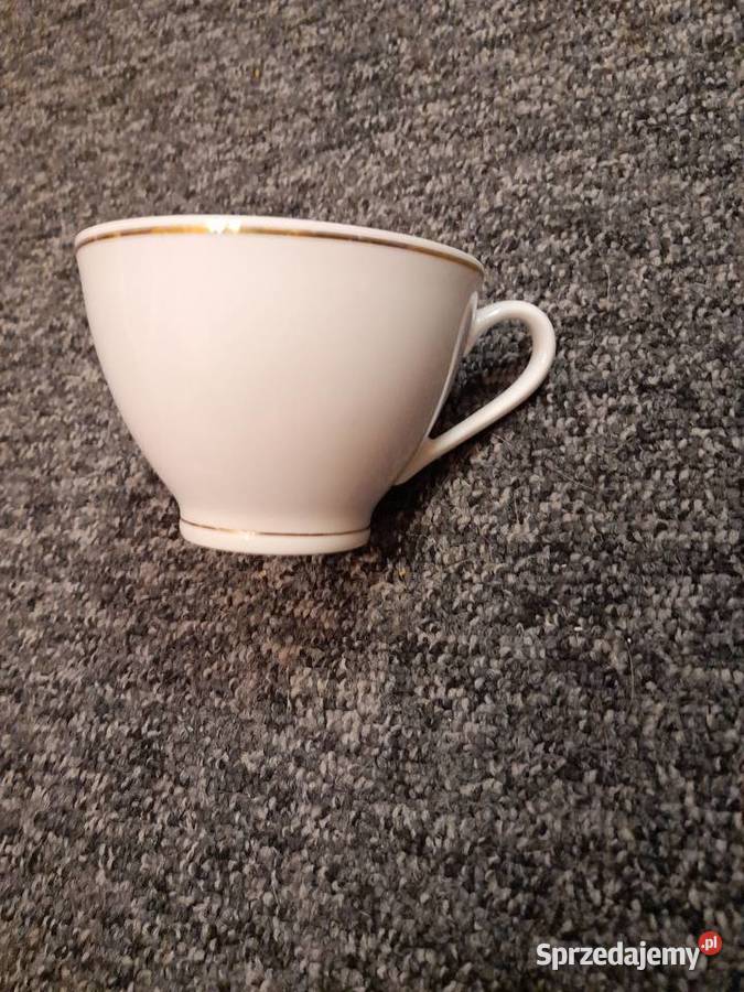 Filiżanka Ćmielów biały mazowieckie Warszawa sprzedam