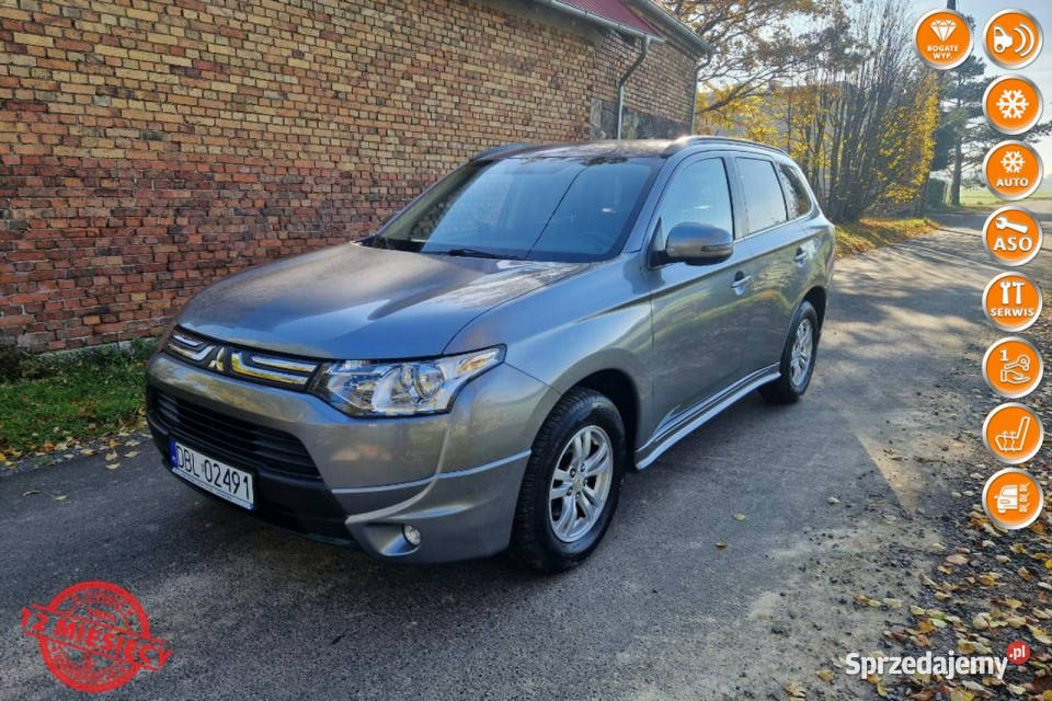 Mitsubishi Outlander 2.0i 150KM Invite+ Bezwypadkowy Serwis ASO Gwarancja …