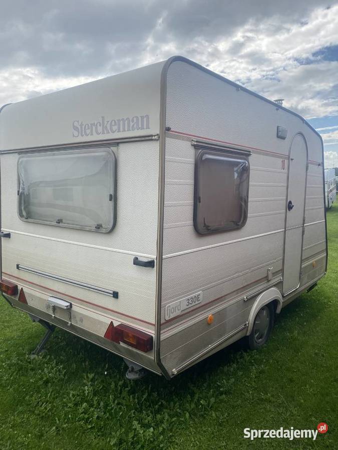 Przyczepa kempingowa zarejstrowana Niechorze