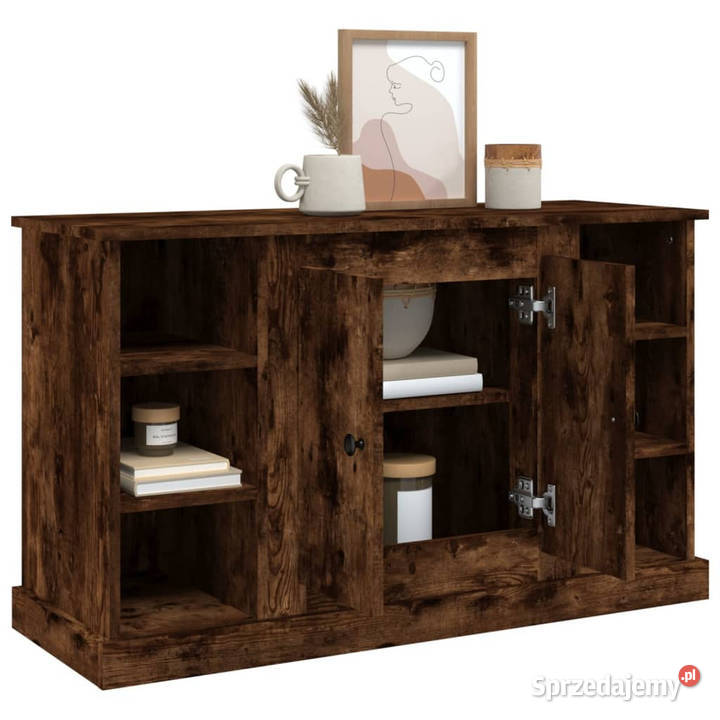 Szafka przydymiony dąb 100x355x60 materiał Meble