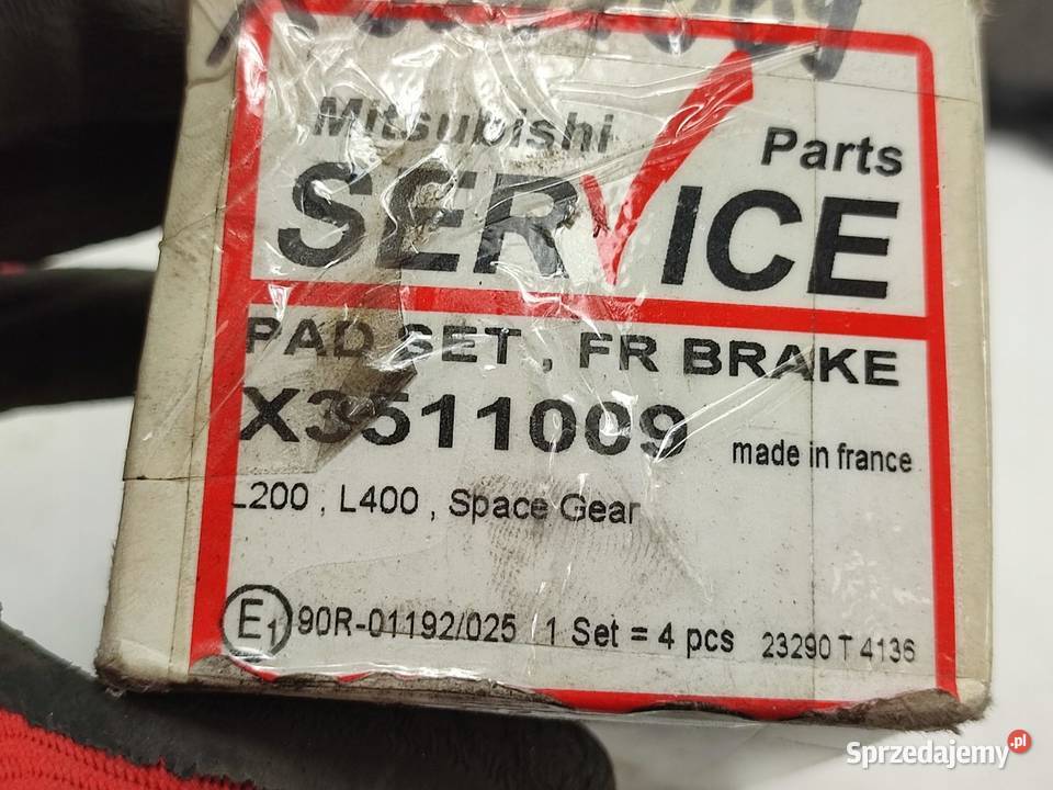 KLOCKI HAMULCOWE PRZÓD MITSUBISHI L400 20 sprzedam