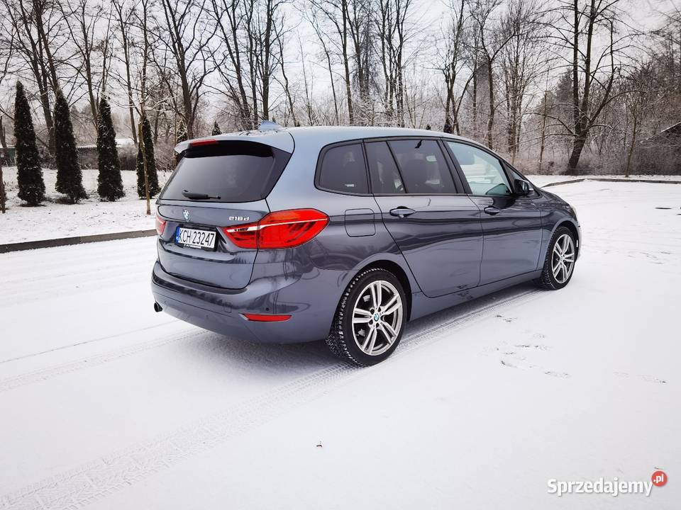 Bmw 218d Grand Tourer super stan szary Libiąż