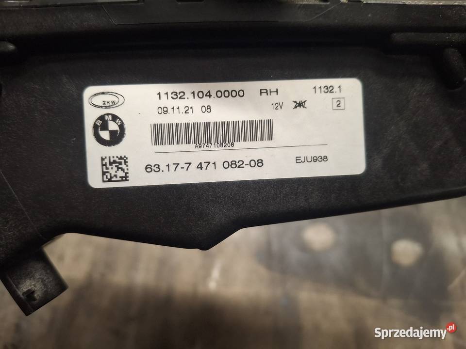 Halogen bmw f40 7471082 Włoszakowice