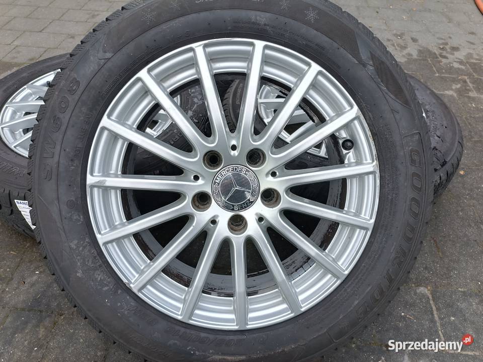 Koła zimowe Mercedes CKlasa W205 16 Oryginał Samochodowe Opony i felgi Posada