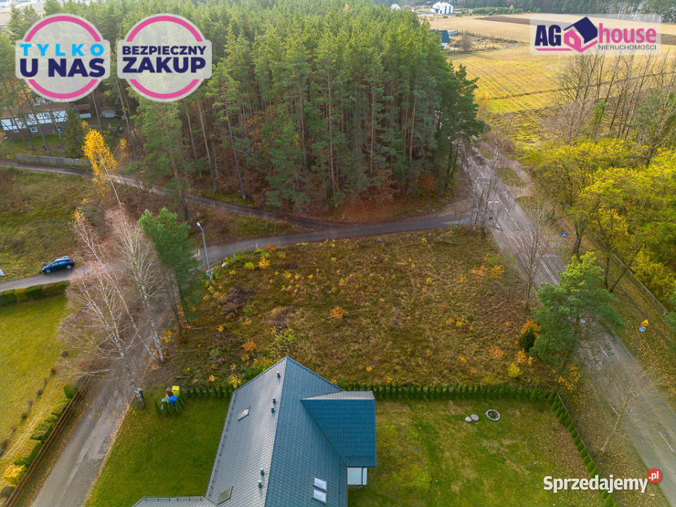 Grunt 1162m2 Stężyca 1162m2 sprzedam