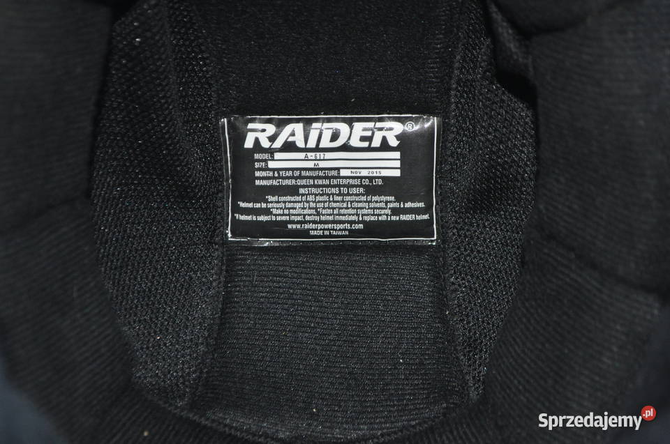 Raider Open Face Motorcycle Half Helmets Hajnówka