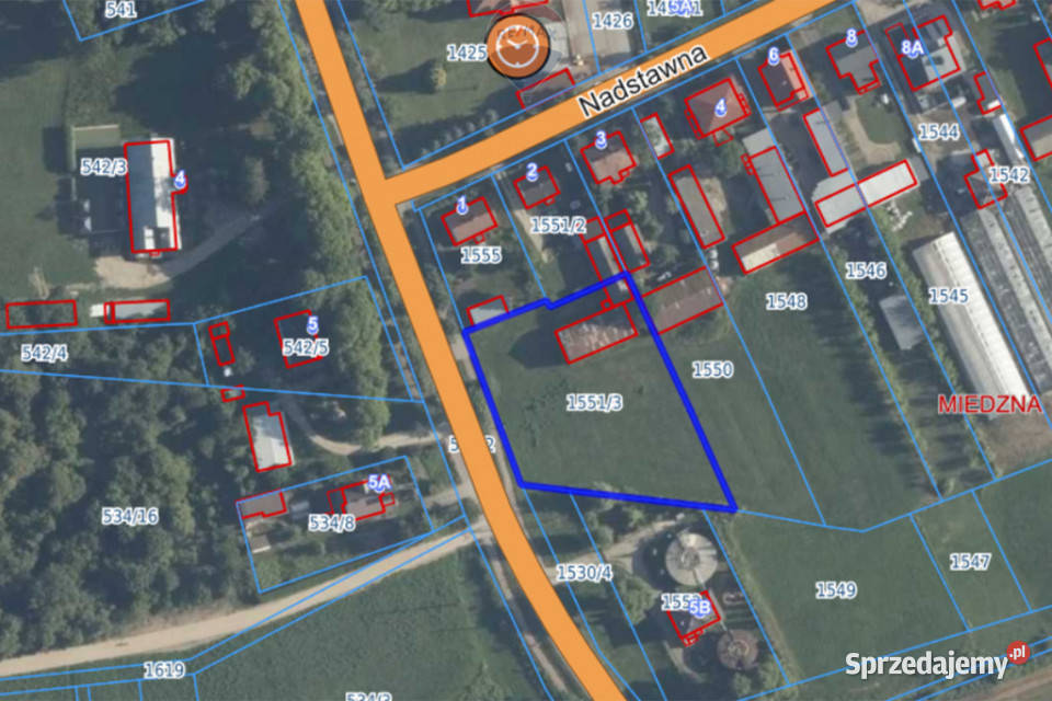 Grunt pod usługi 2788 m Miedzna mazowieckie