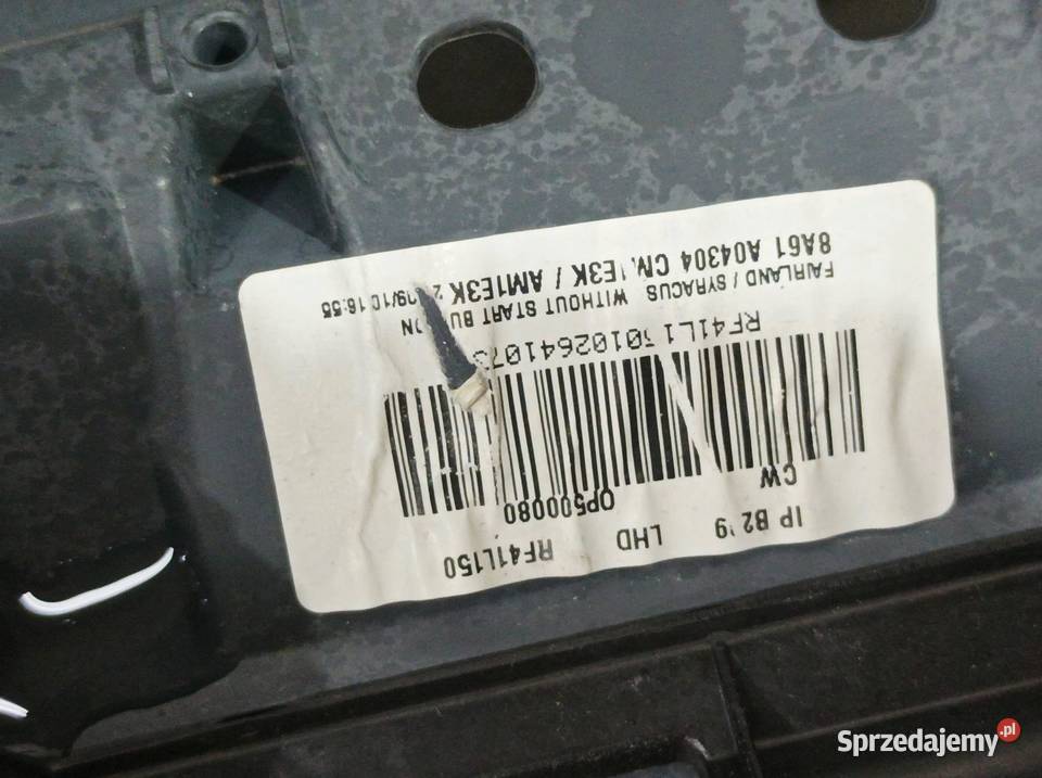 DESKA ROZDZIELCZA PUPLPIT KONSOLA AIRBAG Ford osobowe