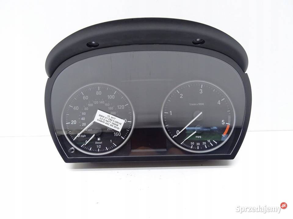 LICZNIK ZEGARY ZEGAR BMW X1 E84 20 D N47 9283816