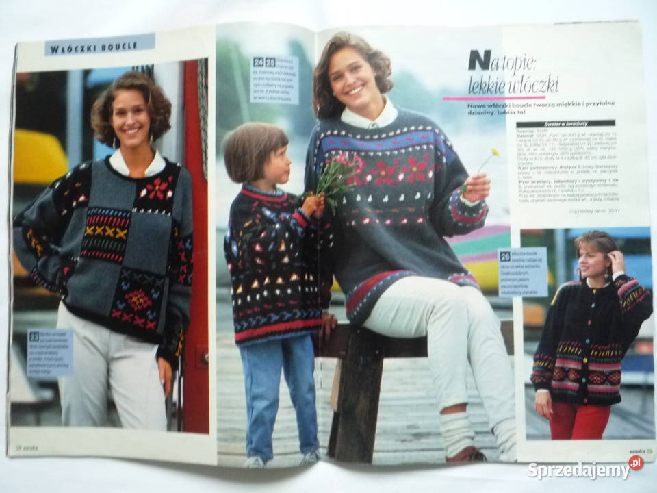 Sandra 91994 Wzory na druty Sweterki Kobiet Książki i Podręczniki