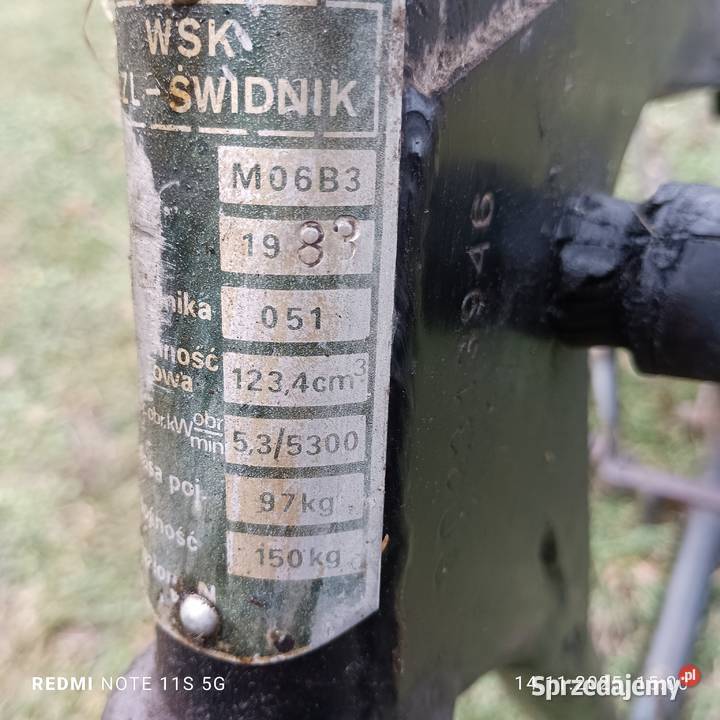 Wsk 125 karoseria z 83 roku Puławy