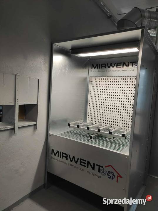 Ściana lakiernicza mała z odciągiem podłogowym Solec Kujawski