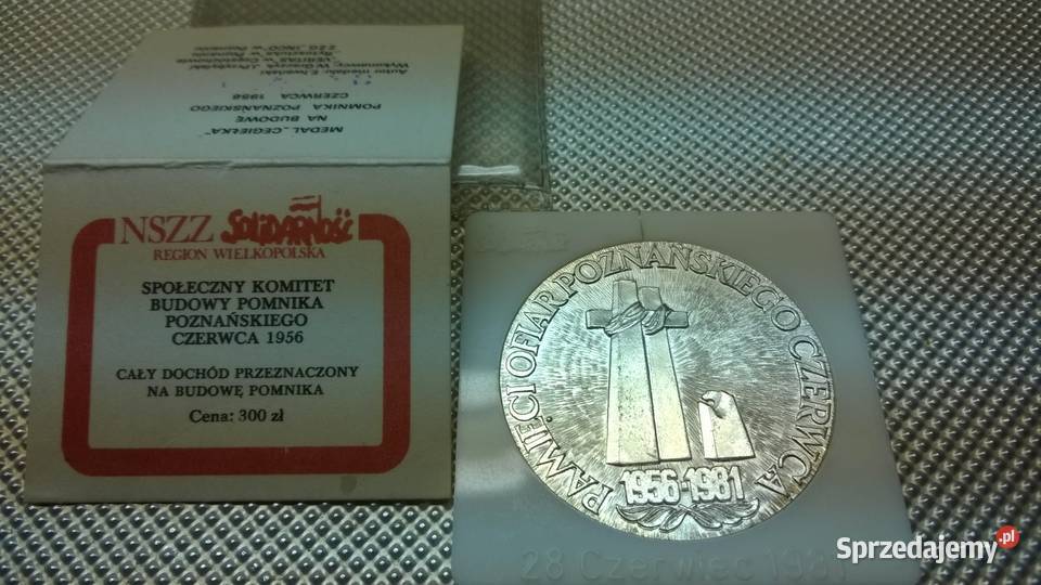 MEDAL Cegiełka 1981 Warszawa sprzedam