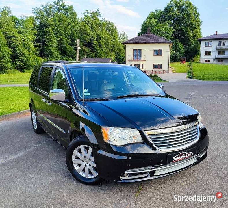Ładny nie zgnity Chrysler Town Country 36v6 kurtyny powietrzne Domaradz