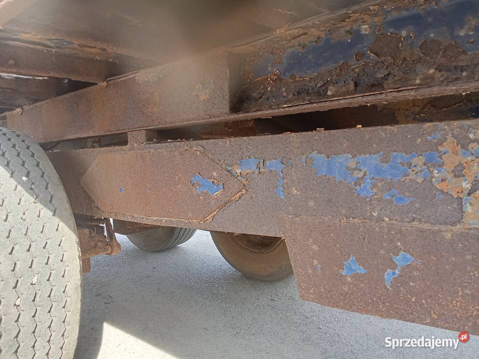 Przyczepa rolnicza uszkodzony Przyczepy rolnicze Rudno
