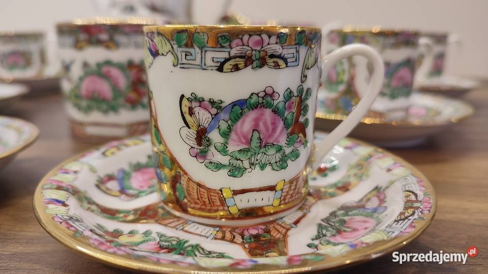 Serwis do kawy porcelana chińska Vintage Bydgoszcz