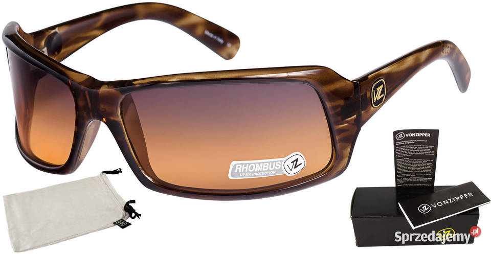 Okulary przeciwsłoneczne Włoskie Von Zipper Okulary śląskie sprzedam