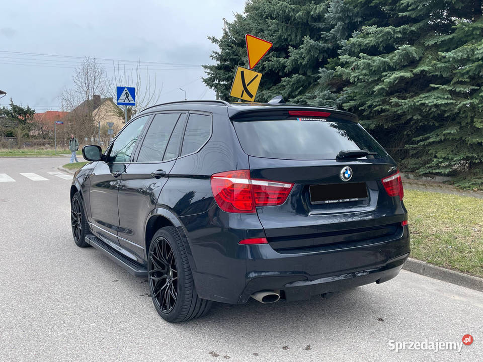 BMW X3 20d 184 2013r xDrive MPakiet Automat podlaskie Wysokie Mazowieckie