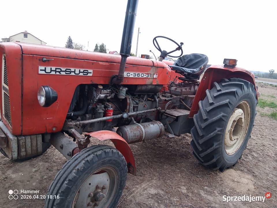 Ursus C360 3 p w oryginale 88 r Ursus Werbkowice sprzedam