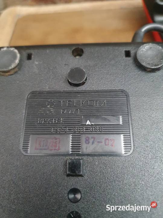 Stary telefon stacjonarny RWT TELKOM Bratek PRL Antyki, Sztuka, Kolekcje
