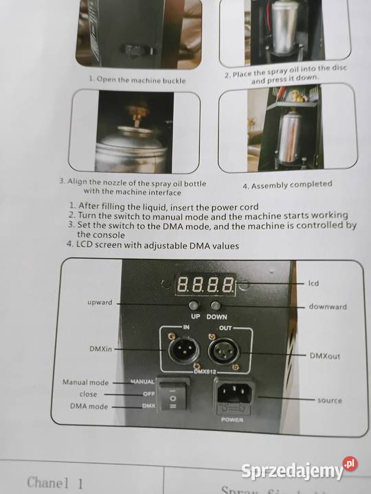 Wytwornica wyrzutnia ogniakoncertowa Koszalin sprzedam