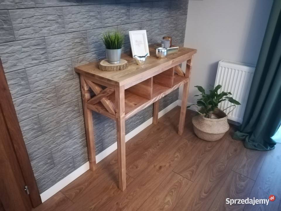 Konsola drewniana 100cm Konsole Zduńska Wola