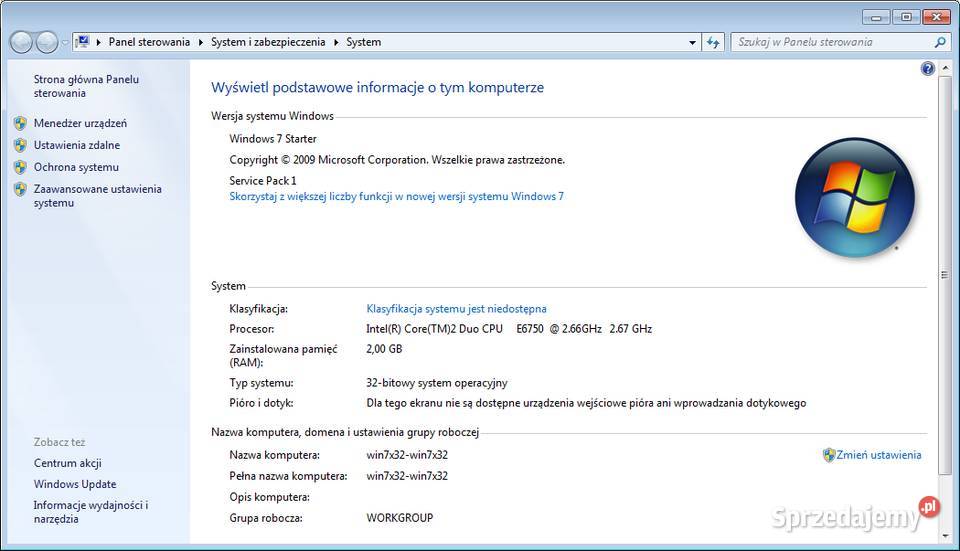 HP Compaq DC7800p Minitower Intel Core 2 Duo Komputery stacjonarne Gubin