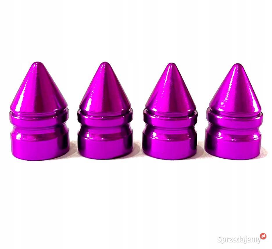 Nakrętki Na Wentyle FIOLETOWE Czapki Opon Pozostałe Warszawa