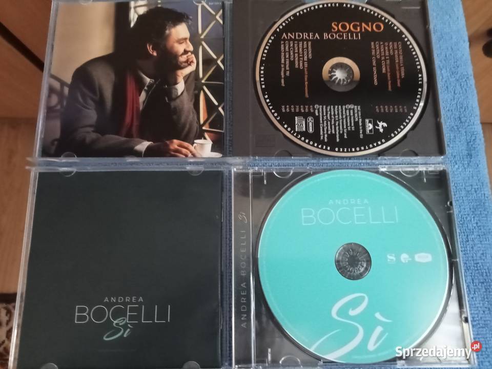 zestaw płyt cdandrea bocelli Odtwarzacze CD i MD
