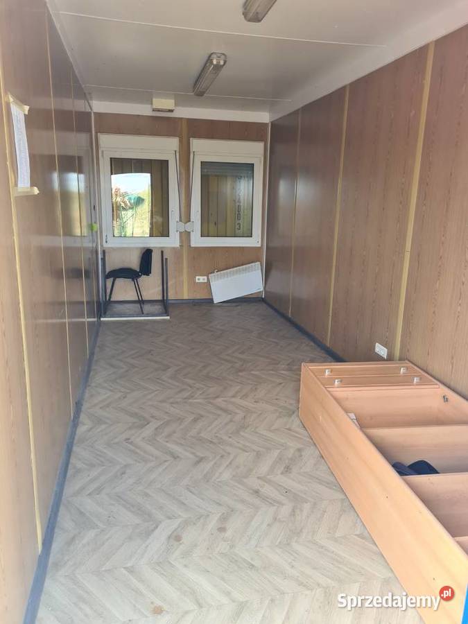 Kontener biurowy magazynowy budowlany 6 metrów Słupno sprzedam