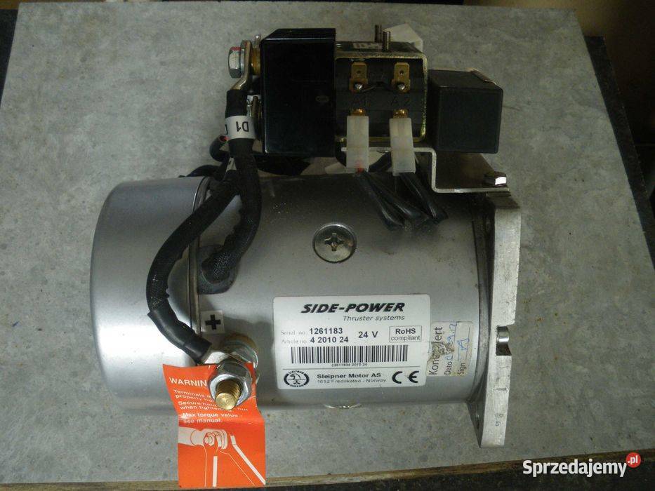Nowy Sleipner motor 24V do steru strumieniowego Jelenia Góra