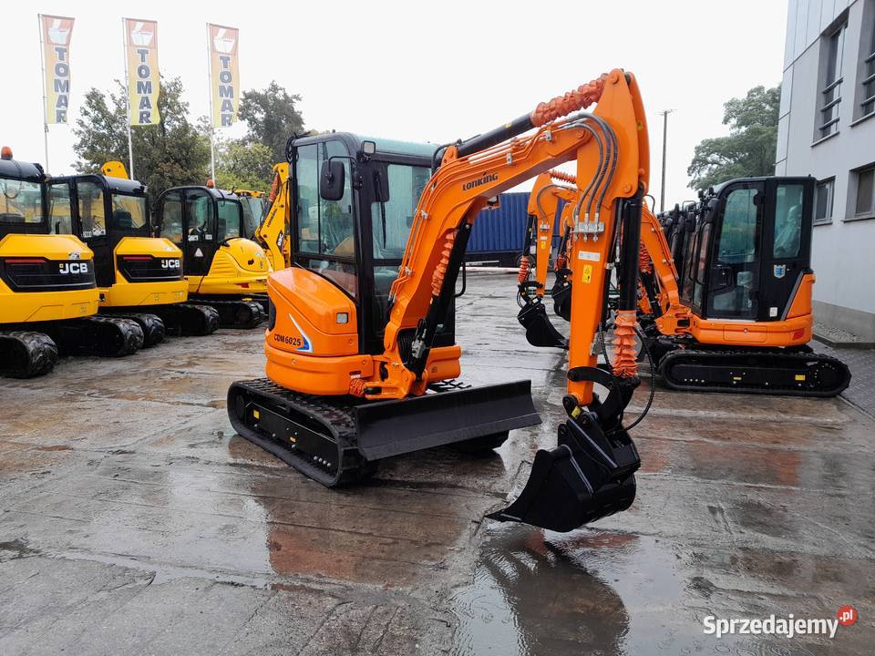MINIKOPARKA 2 TONT LONKING 2025R JCB KUBOTA CAT nie