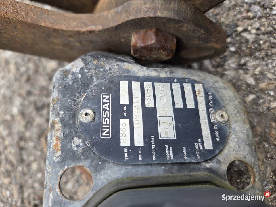 Hak Nissan Almera mazowieckie Łagów