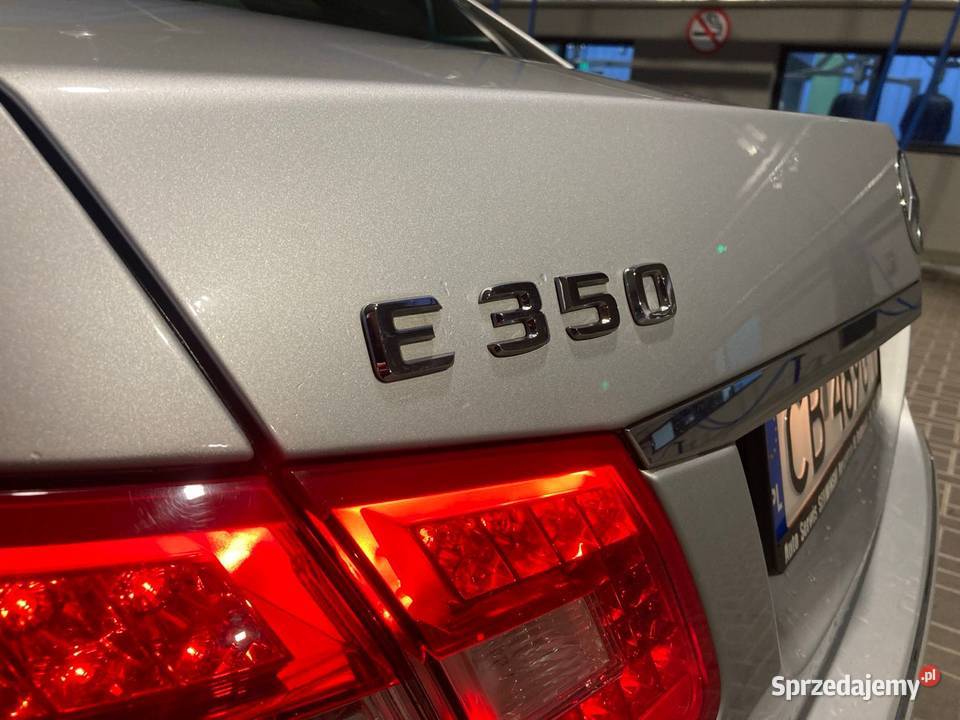 Mercedes W212 E350 CDI Bluetec 7G 2009r Bogate Samochody osobowe Bydgoszcz