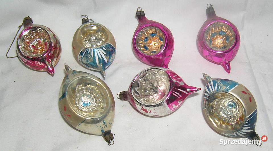 bombki vintage reflektorkiDd Bartków