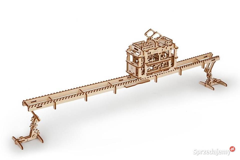 TRAMWAJ na szynach Model mechaniczny do Rzeszów