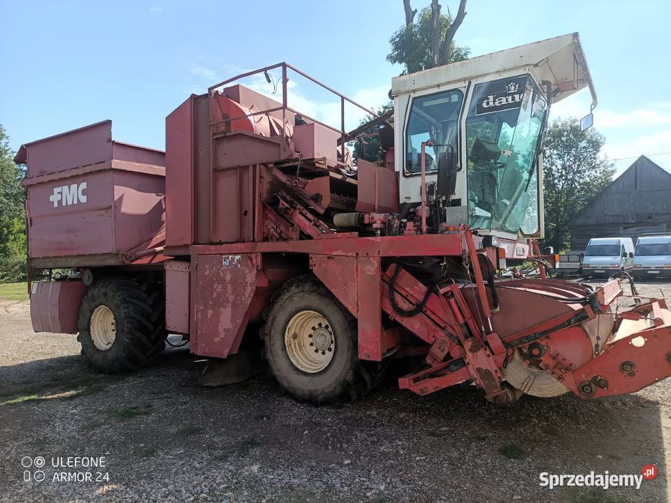 Kombajn do fasoli fasolki szparagowej FMC BCMH Hydrostat Jaroszewice sprzedam
