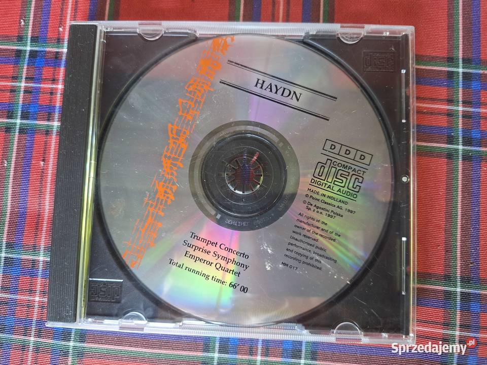 Haydn Trumpet Concerto CD 1 płyta Kraków