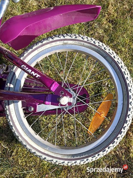 Śliczny rower dziewczynki z korkiem Giant Puddn