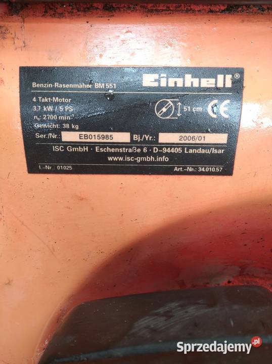 Sprzedam dwie kosiarki spalinoweBEZ NAPEDU Solec