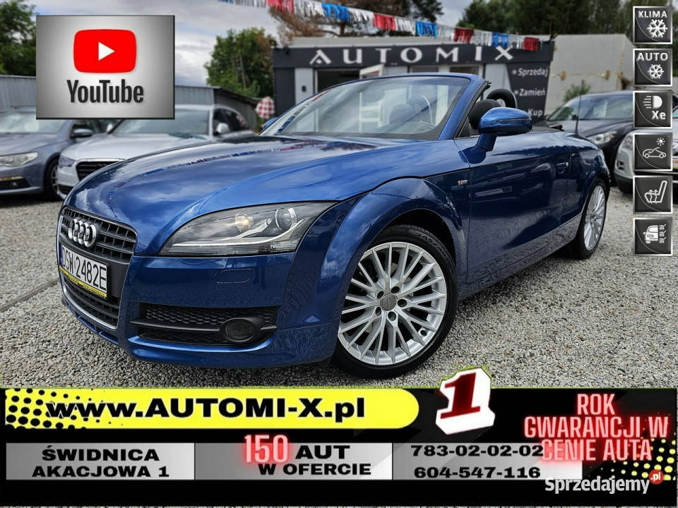Audi TT Roadster Śliczne Audi TT Cabrio 18b 160 TT Świdnica