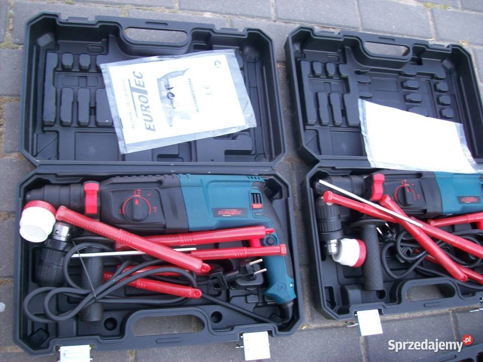 MŁOTO WIERTARKA 2600W SDS 2xGŁOWICA Eurotec