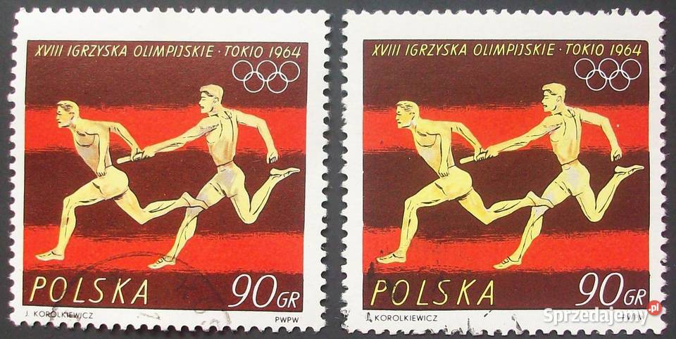 Znaczki polskie luzaki 1964 III kwartał Filatelistyka Leźnica Wielka-Osiedle