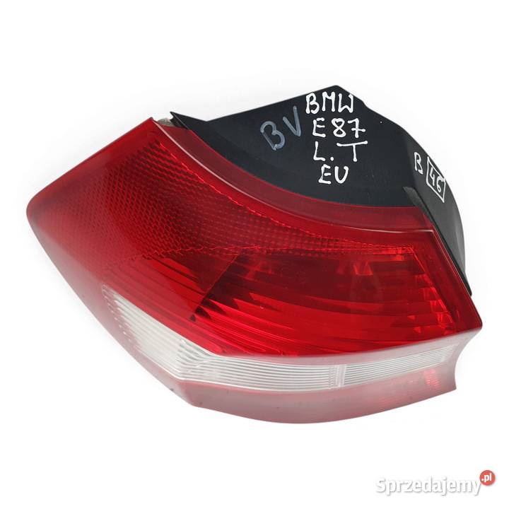 LAMPA LEWA BMW E87 20042007 tylna tylnia lewy osobowe Lampy tylne