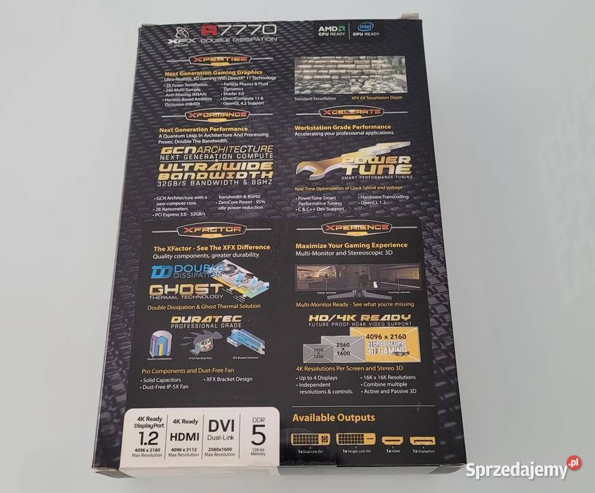 KARTA GRAFICZNA XFX RADEON HD 7770 1GB PCIE X16 wielkopolskie Poznań
