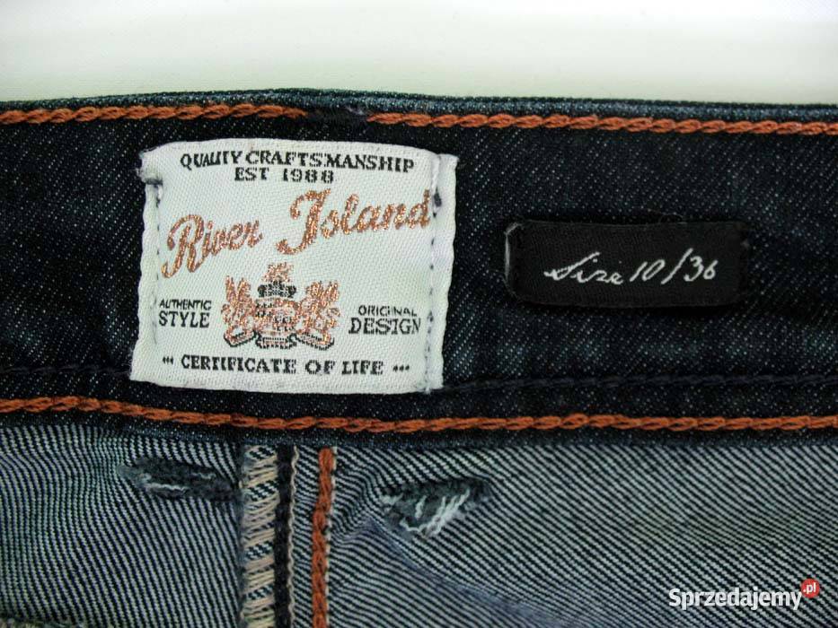 Spodnie damskie jeans 36 S biodra 90