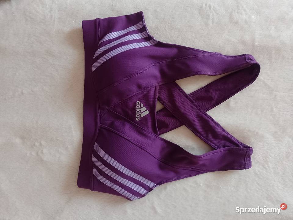 XSS ADIDAS Fioletowy top fitness bokserka Kraków