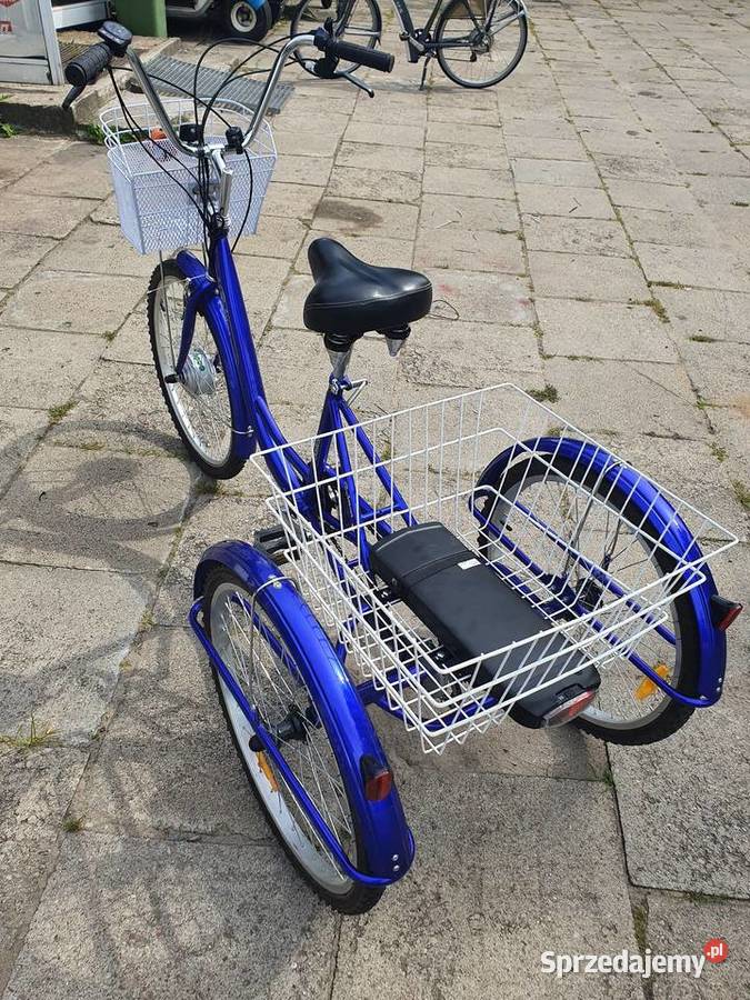 Rower trójkołowy Rechtime elektryczny wielkopolskie Piła